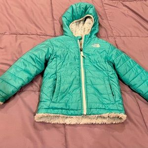 The North Face Kids Teal Puffer Jacket